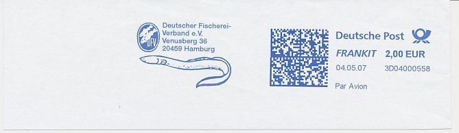 Meter cut Germany 2007 Fish - Eel
