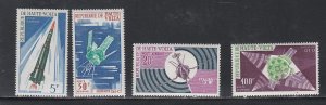 Burkina Faso # C36-39, French Spacecraft, Mint NH, 1/2 Cat.