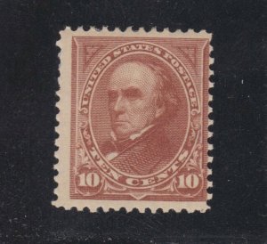 US 283 10c Webster Mint Fine OG H SCV $150 (002)
