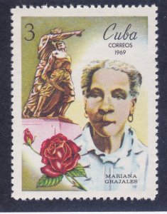 Cuba 1388 MNH 1969 Women's Day Issue Very Fine