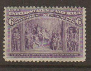 United States #235 Mint