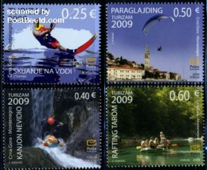 Montenegro 2009, Sports 4v, MNH