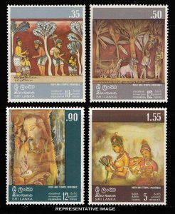 Sri Lanka Scott 478-481 Mint never hinged.