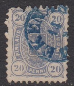 Finland - Scott 28 - Definitive -1881 - VFU - Single 20p Stamp