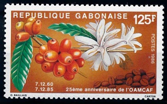 [66528] Gabon 1986 Flora Coffee Plant  MNH