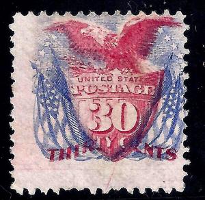  U.S. 121 Unused F+VF SCV$2,100.00 Rich Colors