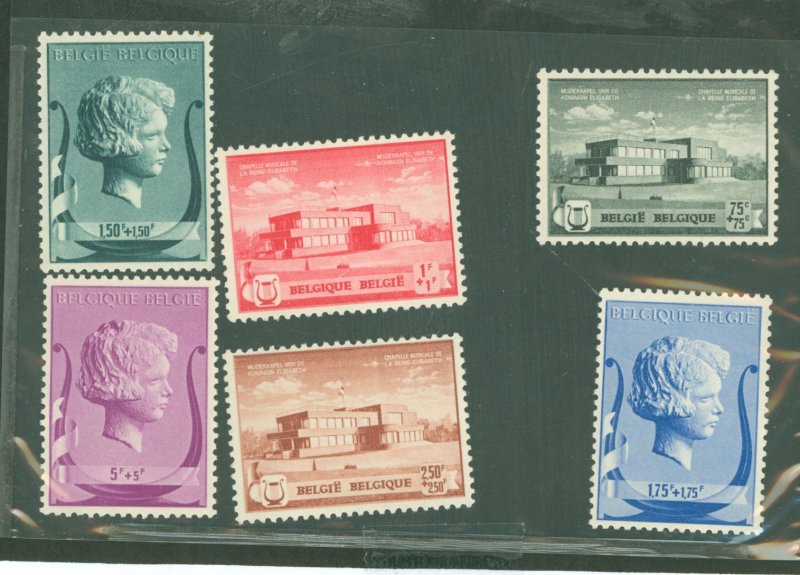 Belgium #B273-78 Mint (NH) Single (Complete Set)