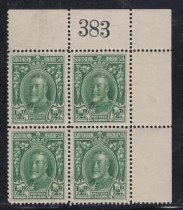 Southern Rhodesia  #16c  bl    mnh   cat  $11.00