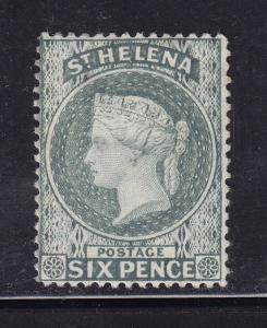 St Helena Stan. Gib. # 44 mint VF light hinged nice color cv $ 50 ! see pic !