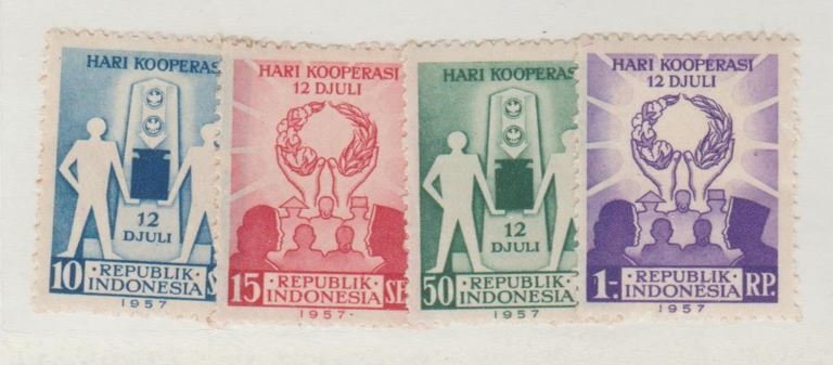 Indonesia Scott #441-444 Stamp - Mint NH Set
