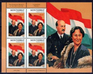 Montserrat 946 MNH Royalty Charlotte & Felix of Luxembourg ZAYIX 0224S0282M