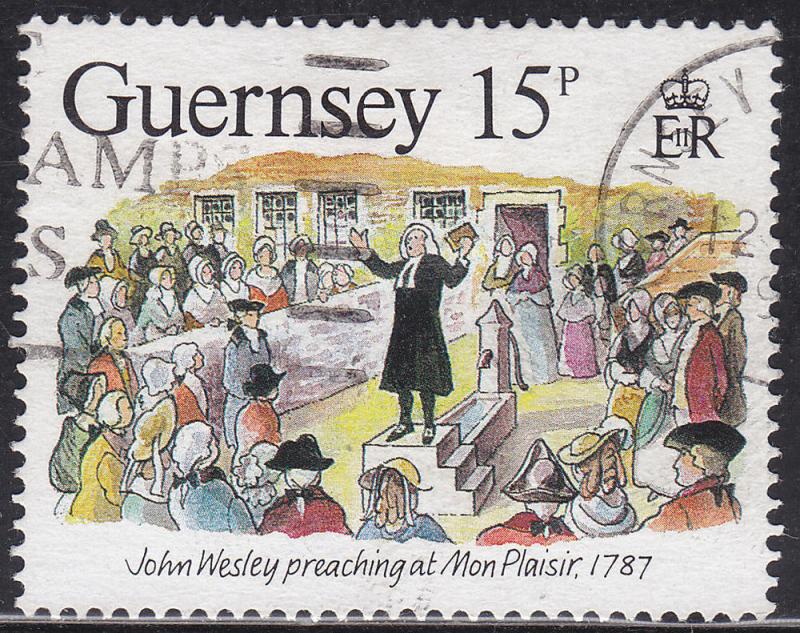 Guernsey 363  Preaching At The Quay 1987