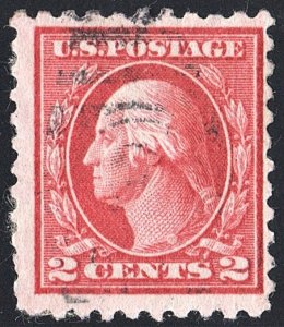 SC#463 2¢ Washington Single (1916) Used