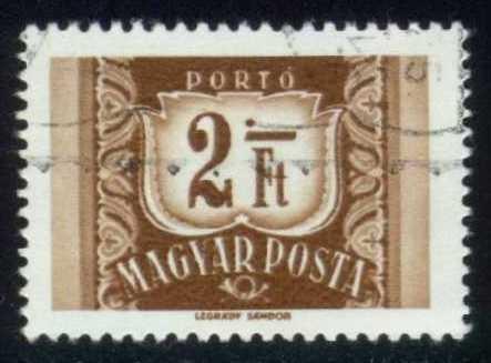 Hungary #J264 Postage Due, CTO (0.20)