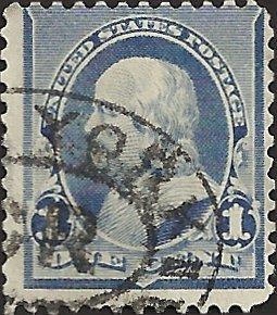 # 219 DULL BLUE USED BEN FRANKLIN SCV-0.75