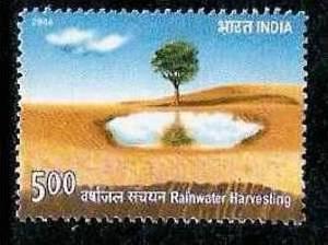 India 2006 Rain Water Harvesting, Environment, Climet Desert 1V MNH Inde Indien