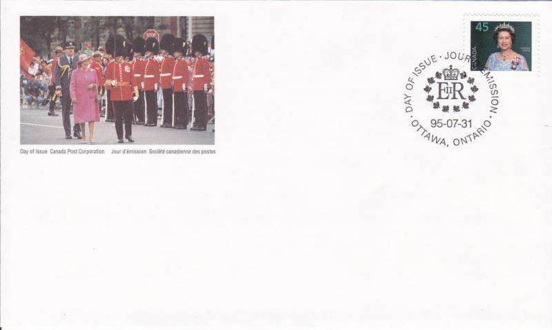 Canada # 1360, Cacheted First Day Cover, 45 cent  Definitive