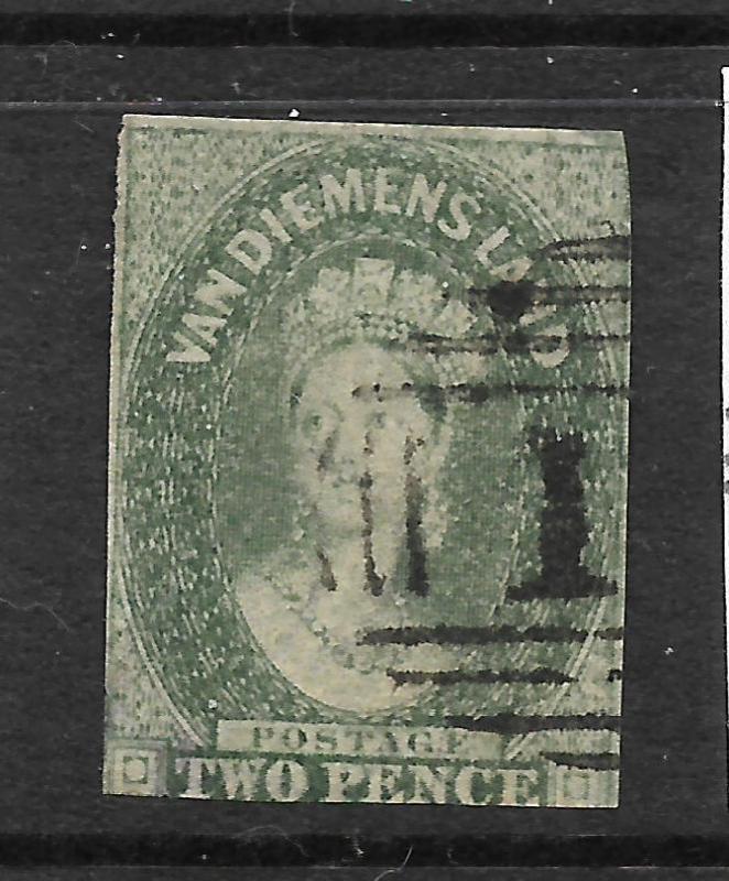 TASMANIA  1857-69  2d     QV  FU   SG 30