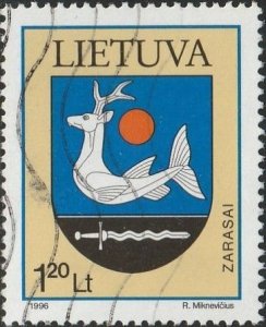 Lithuania, #556  Used   From 1996