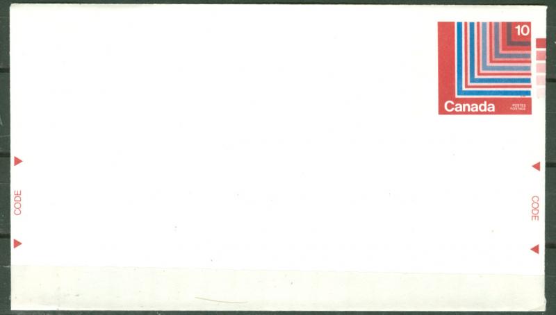 Canada - Envelope 10c  Geometric  Color var.  (1) Unused