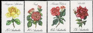 AUSTRALIA  1982 ROSES MNH