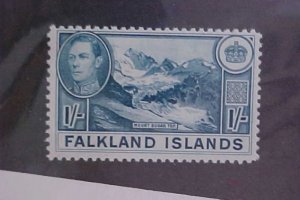 FALKLAND ISLANDS STAMP #158 cat.$124.00 MINT LIGHT HINGED