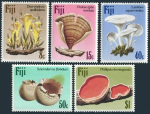 Fiji 500-504,MNH.Michel 494-498. Mushrooms-fungi,1984.