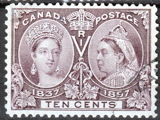 Canada Victoria Jubilee #57 VF,    (316)