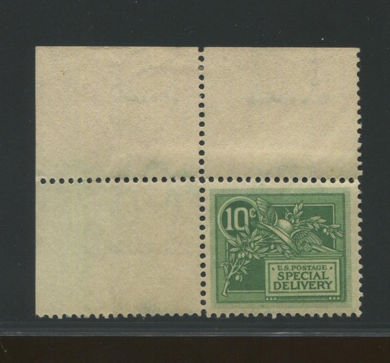 1908 US Special Deliver Stamp #E7 Mint Never Hinged Very Fine Helmet of Mercury