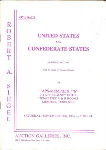 United States and Confederate States at APS-Memphex '76...