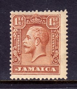 Jamaica - Scott #104 - MH - A few short perfs - SCV $9.50