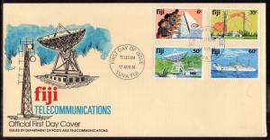 Fiji 445-448 U/A FDC