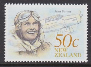 988 1990 Jean Batten MNH