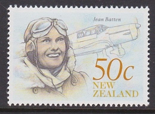 988 1990 Jean Batten MNH