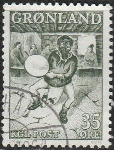 Greenland, #41 Used From 1957-69