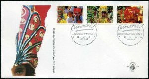 Aruba 40-42 FDC.Michel 54-56. Carnival 1989.