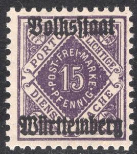 WURTTEMBERG SCOTT O48