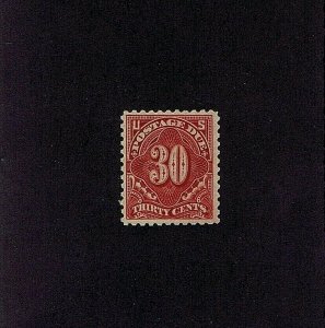 SC# J66a UNUSED OG MNH, 30 CENT POSTAGE DUE STAMP 1917, 2018 PSAG CERT, F-VF