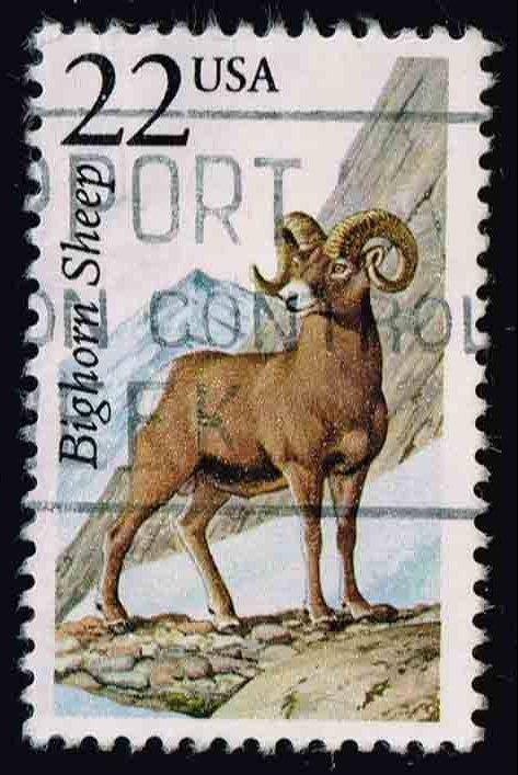 US #2288 Bighorn Sheep; Used (0.50)