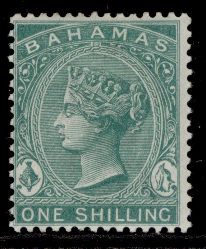 BAHAMAS QV SG44a, 1s blue-green, M MINT. Cat £38.