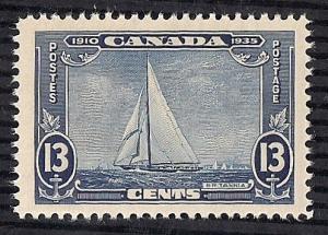 Canada #216 13 cent Royal Yacht, Britannia, Stamp Unused OG LH VF