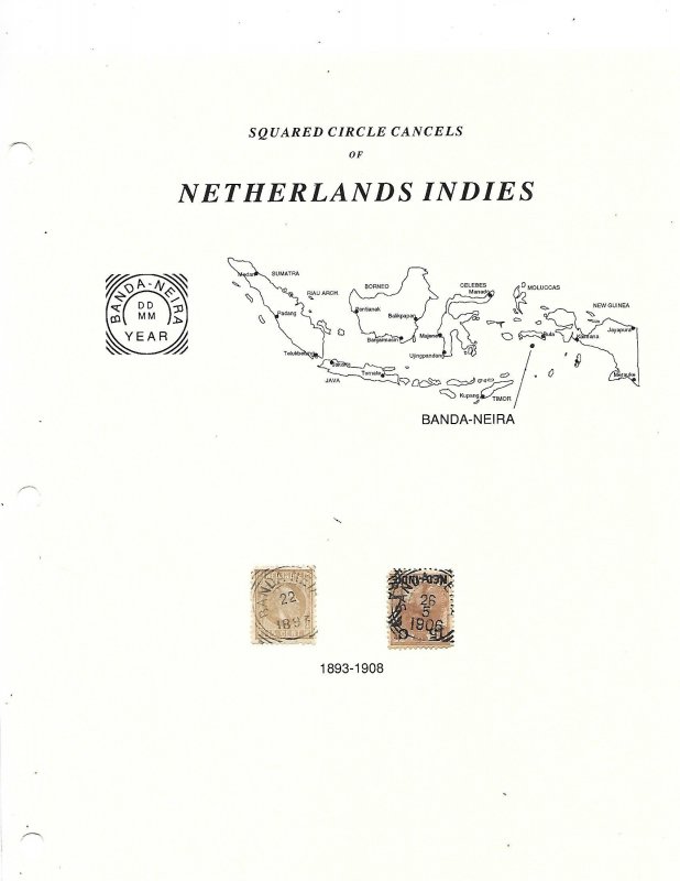 Dutch ( Netherlands) Indies 'Old time  Collection'