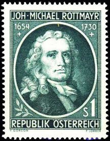 Scott #594 Joh-Michael Rottmayr MNH