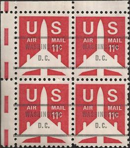 # C78b MINT NEVER HINGED PRE-CANCELED JET SILHOUETTE