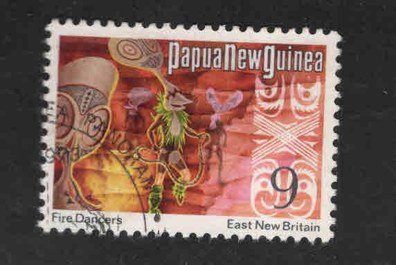 PNG Papua New Guinea Scott 375 Used 1973 stamp