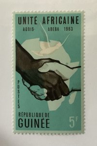 Guinea 1963  Scott 305 MNH - 5fr, African Heads of State Conference, Addis Ababa