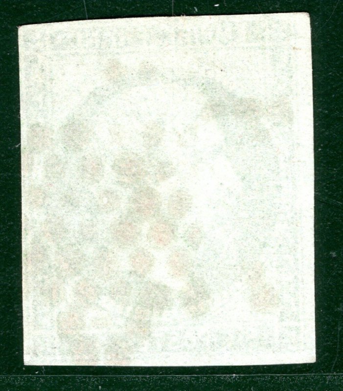 FRANCE Classic Scott.13 5c Green NAPOLEON Used RED *STAR* CANCELLATION SGREEN60