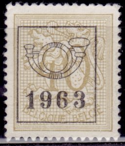 Belgium, 1951-80, Lion, Pre-Cancel, 40c, used