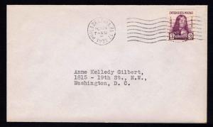 US #724 WM. PENN 3 c. 300 YR ANNIVERSARY 1ST. DAY COVER OCT. 24, 1932 (ESP#715)