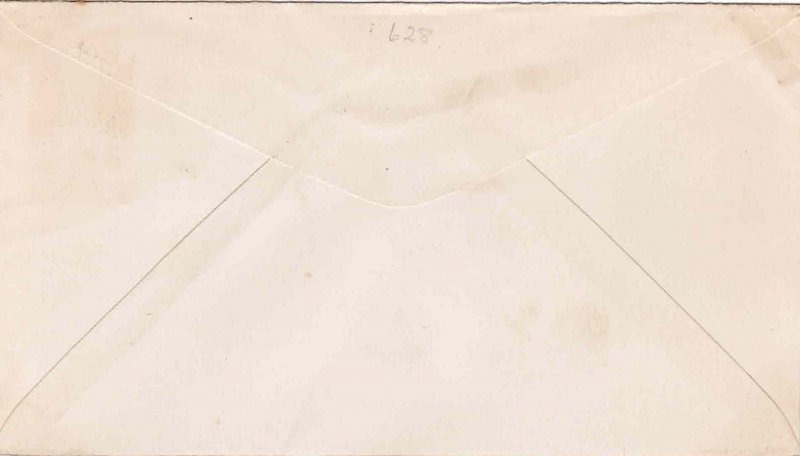 USA 1926 FDC Sc 628 Ericsson Memorial First Day Cover No Cachet Siebold Address